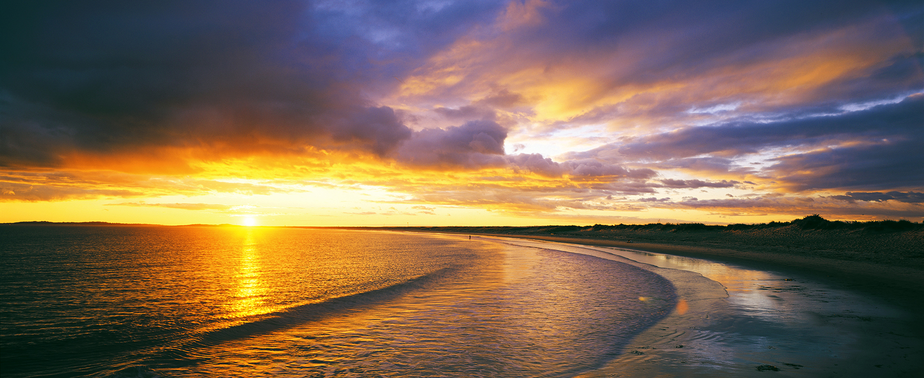 G14 Watch Hill Beach At Sunset